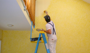 Как покрасить потолок водоэмульсионной краской по старой краске: видео инструкция