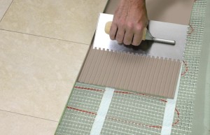 Укладка плитки на теплый пол своими руками: видео инструкция подробная